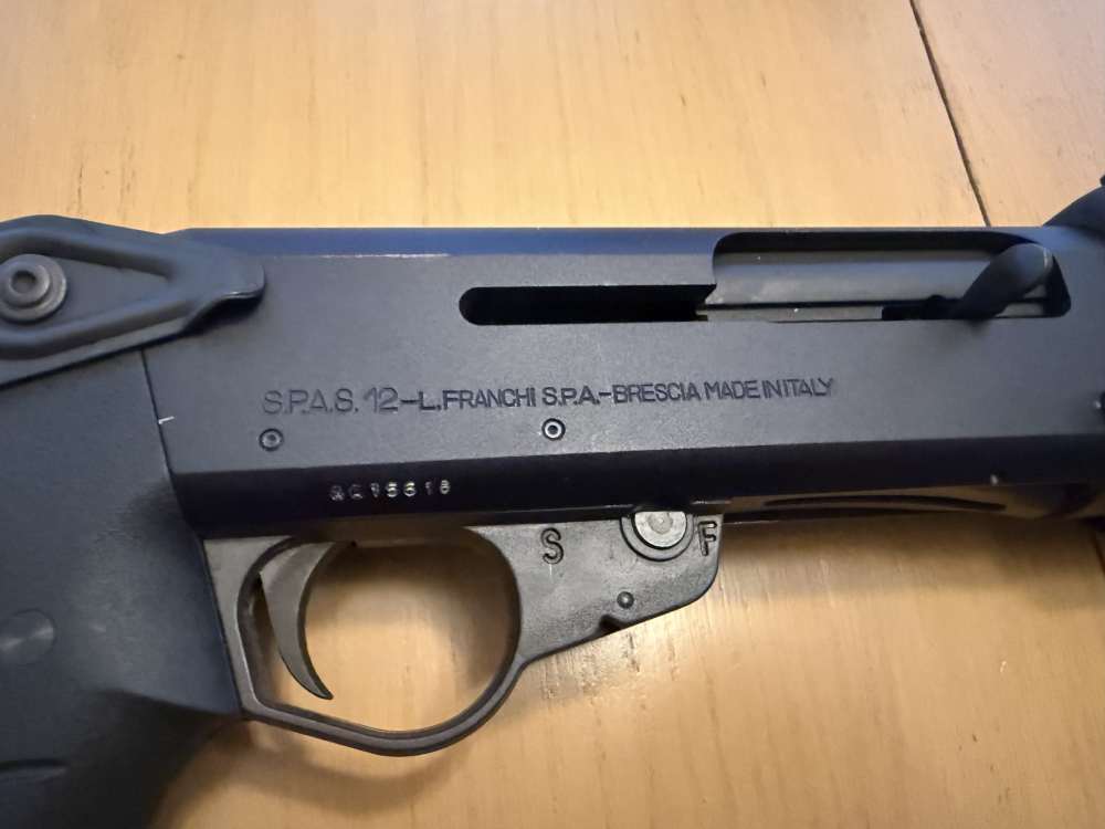 Franchi SPAS-12 1987 FIE Folding Stock Hook + Franchi Fixed Stock 12GA-img-4