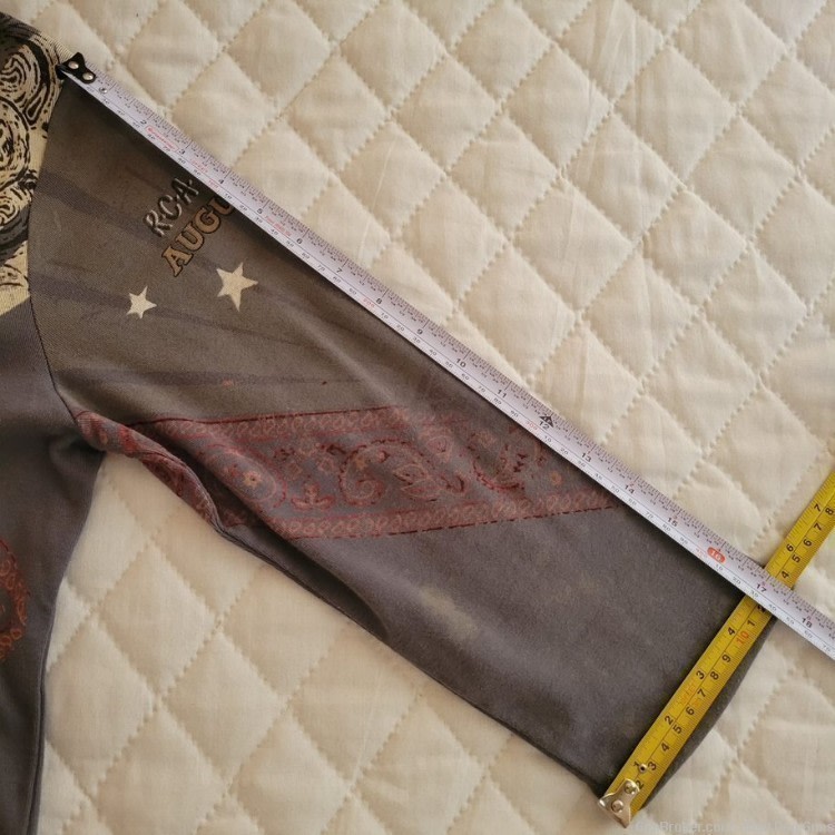 Cowboy Collectibles Horsehair & Beads Necklace AND Rodeo Shirt, size medium-img-9