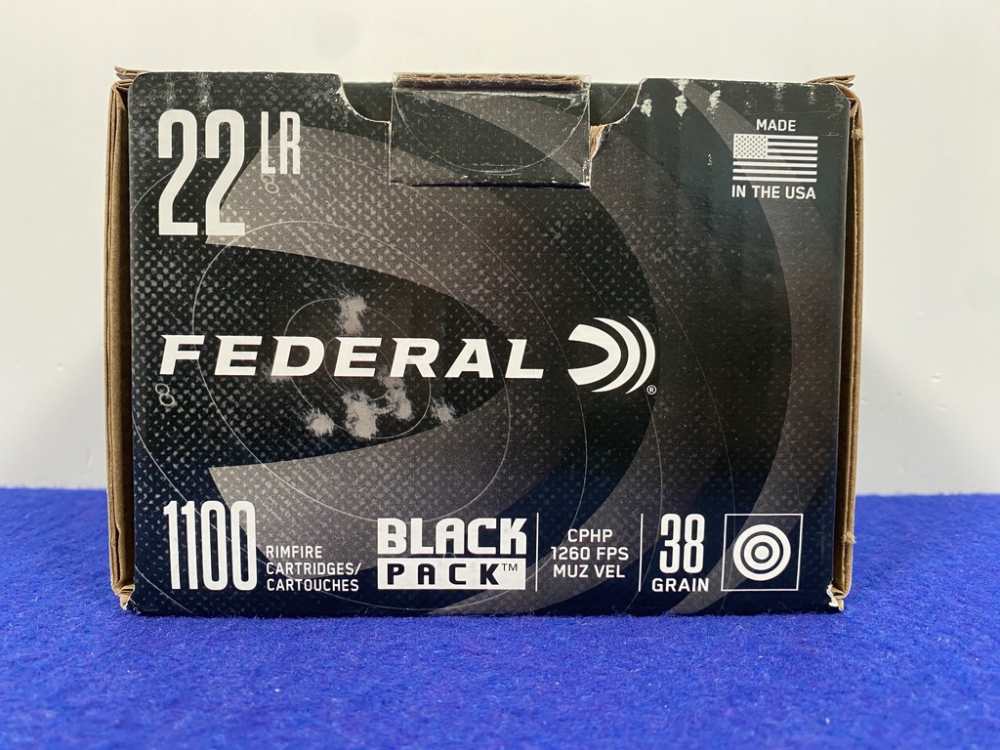 Federal .22LR 1,100Rds Rimfire Cartridges *BLACK PACK* -img-6