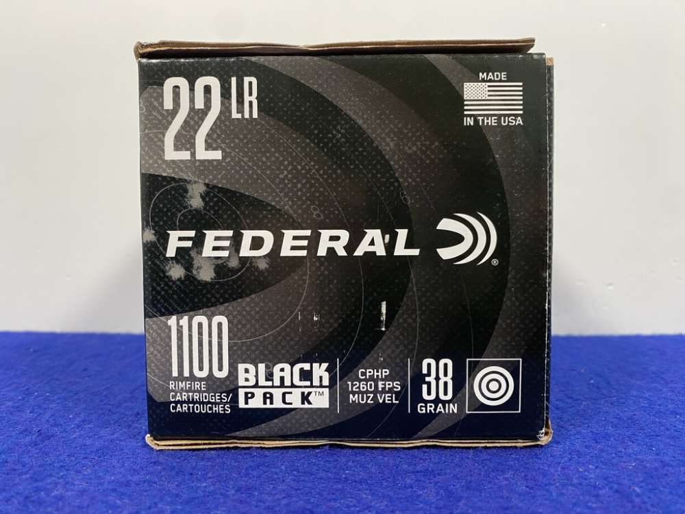 Federal .22LR 1,100Rds Rimfire Cartridges *BLACK PACK* -img-5