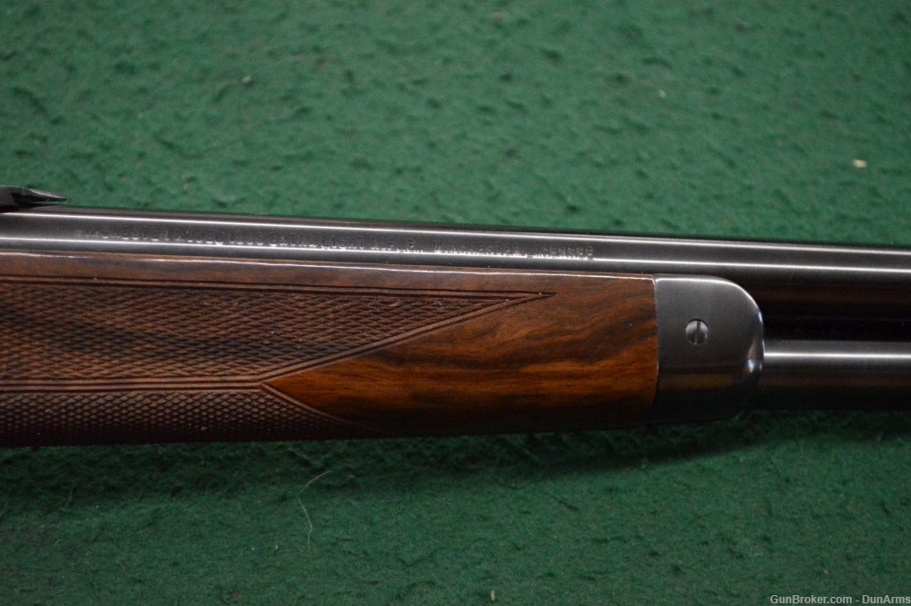 Winchester, 1886 extra light rifle, .45-70 GOVT, Engraved high grade RARE!-img-23