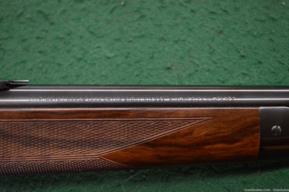 Winchester, 1886 extra light rifle, .45-70 GOVT, Engraved high grade RARE!-img-26