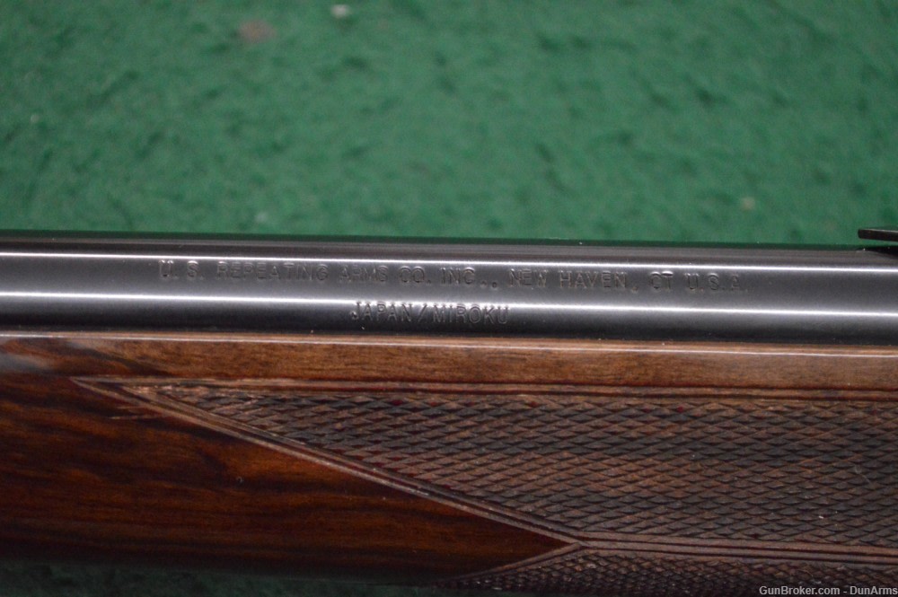 Winchester, 1886 extra light rifle, .45-70 GOVT, Engraved high grade RARE!-img-17