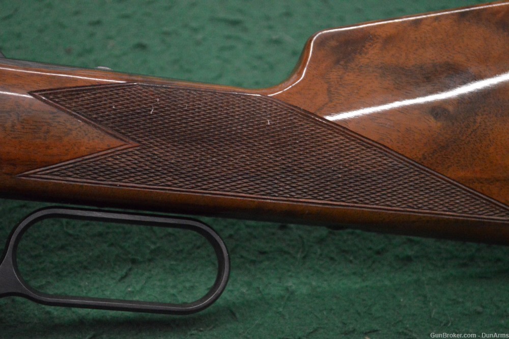 Winchester, 1886 extra light rifle, .45-70 GOVT, Engraved high grade RARE!-img-13