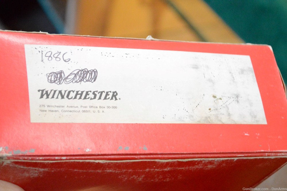 Winchester, 1886 extra light rifle, .45-70 GOVT, Engraved high grade RARE!-img-1