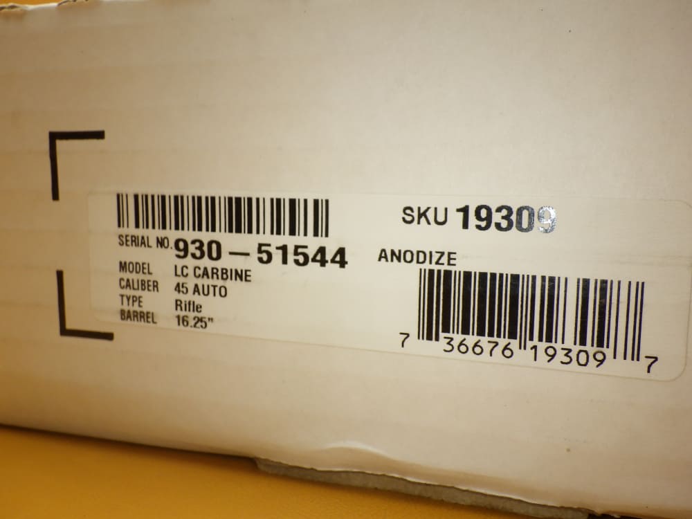 Ruger LC Carbine .45ACP 16.25"Bbl 13+1 One Mag Factory Box Mfg 2024-img-32