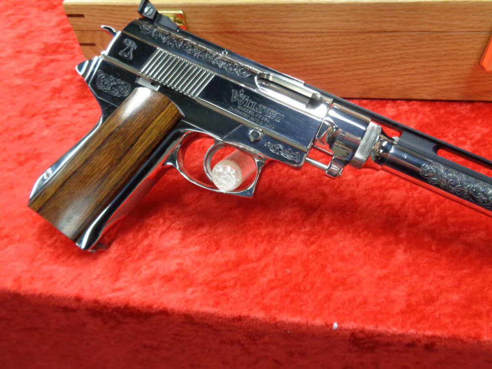 Wildey Survivor Commemorative Engraved 45 WIN MAG 10" Case Collector Grade-img-4