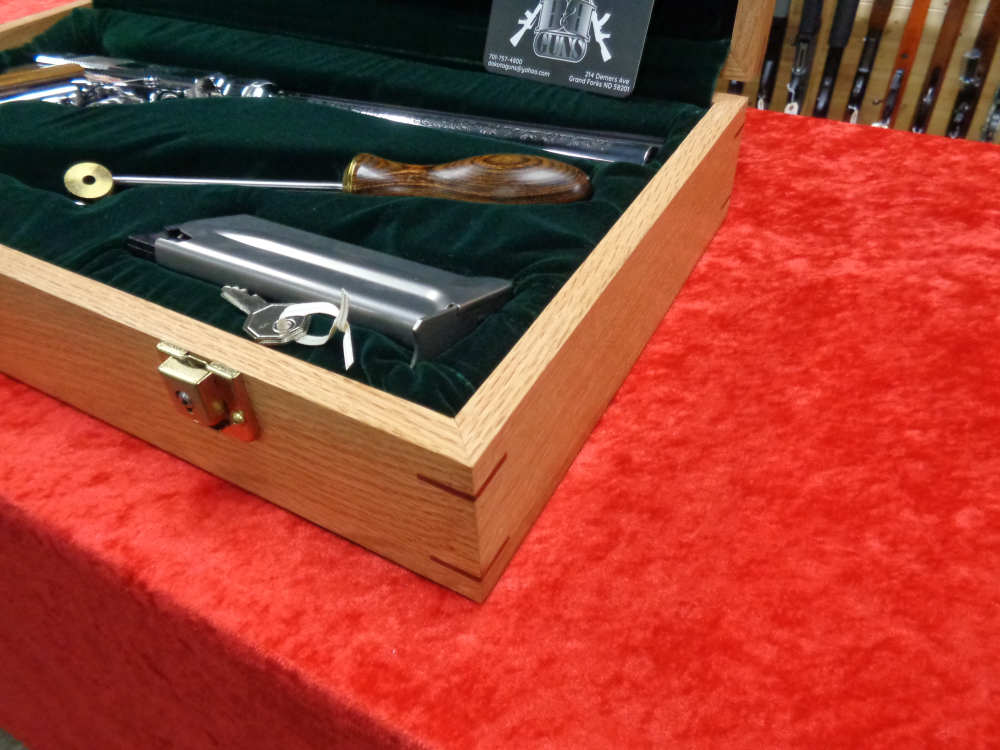 Wildey Survivor Commemorative Engraved 45 WIN MAG 10" Case Collector Grade-img-29
