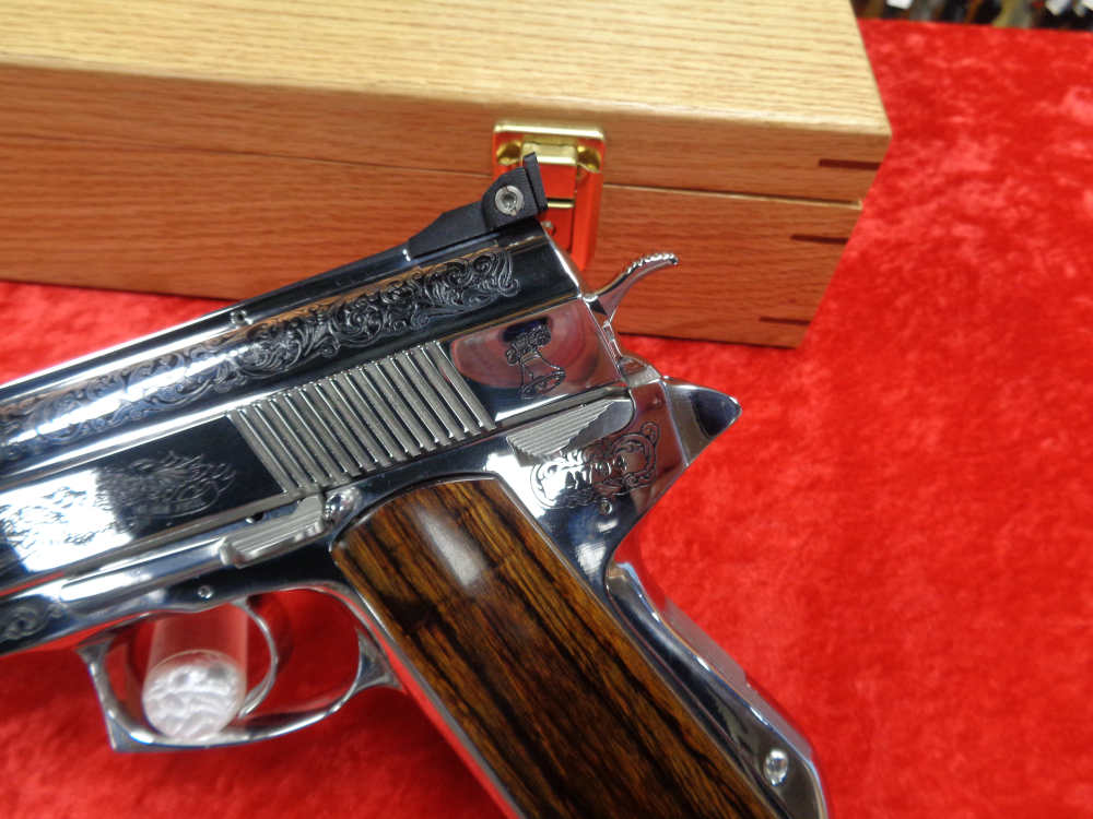 Wildey Survivor Commemorative Engraved 45 WIN MAG 10" Case Collector Grade-img-9