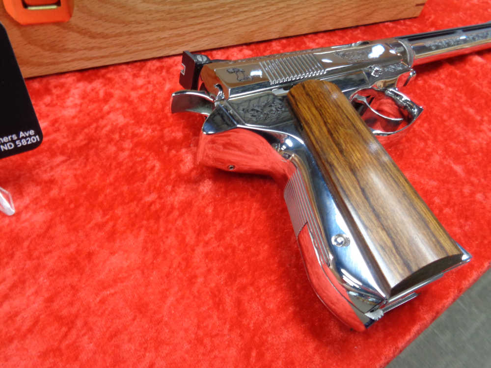 Wildey Survivor Commemorative Engraved 45 WIN MAG 10" Case Collector Grade-img-14