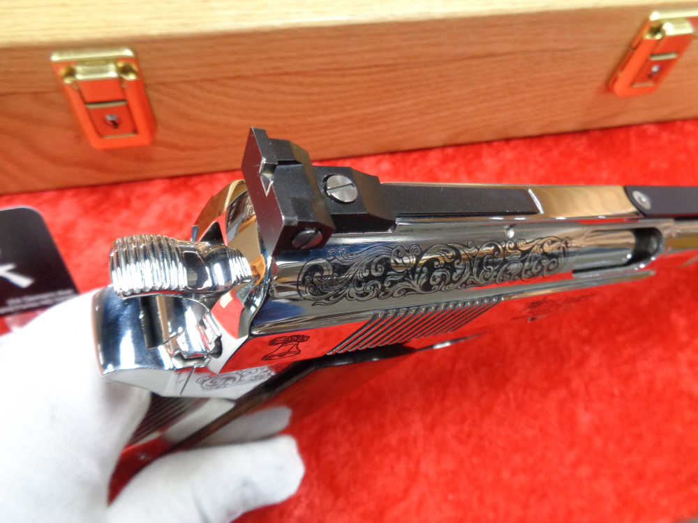 Wildey Survivor Commemorative Engraved 45 WIN MAG 10" Case Collector Grade-img-23