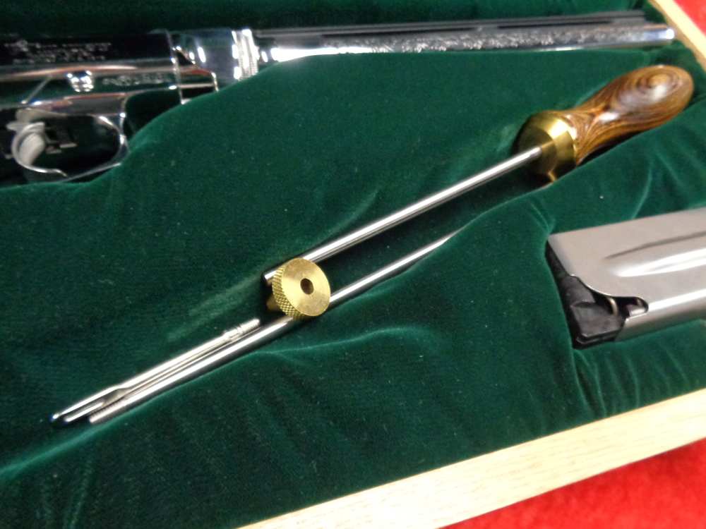 Wildey Survivor Commemorative Engraved 45 WIN MAG 10" Case Collector Grade-img-31