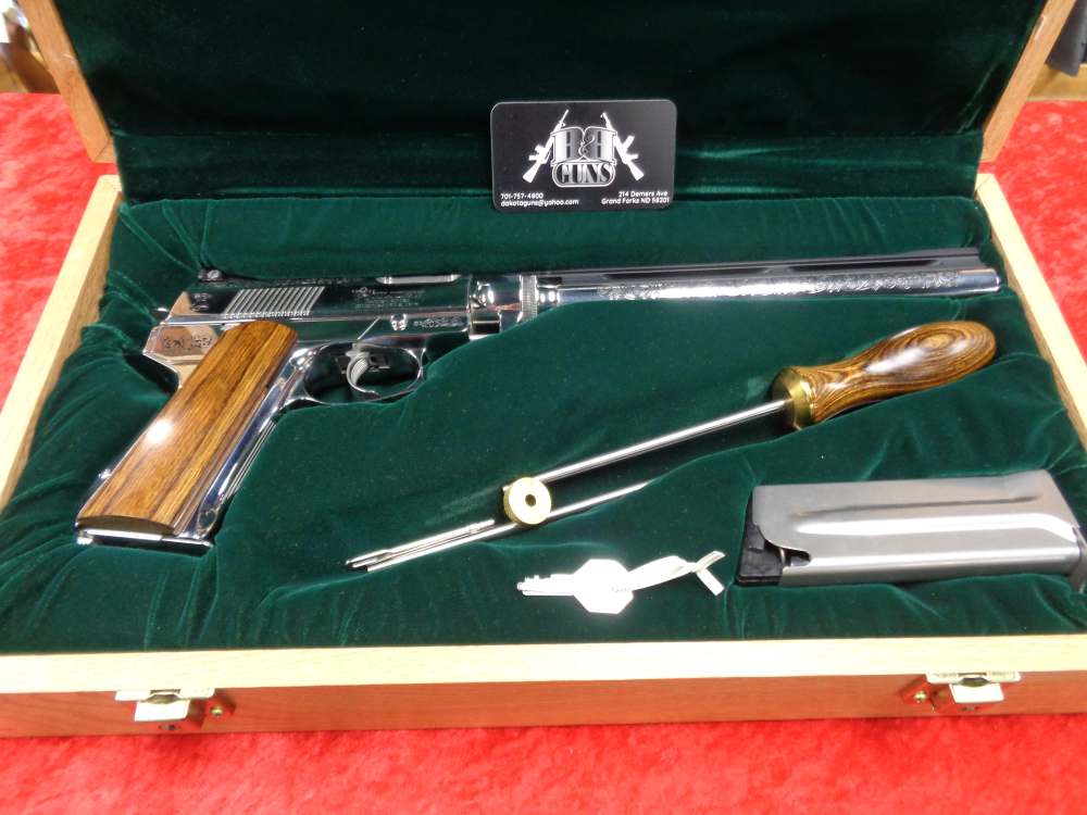 Wildey Survivor Commemorative Engraved 45 WIN MAG 10" Case Collector Grade-img-0