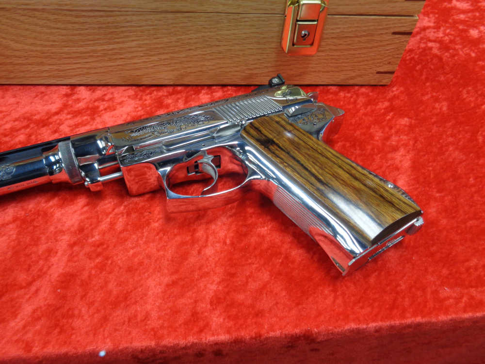 Wildey Survivor Commemorative Engraved 45 WIN MAG 10" Case Collector Grade-img-17