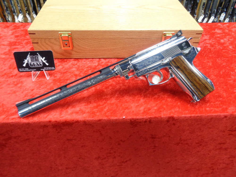 Wildey Survivor Commemorative Engraved 45 WIN MAG 10" Case Collector Grade-img-2
