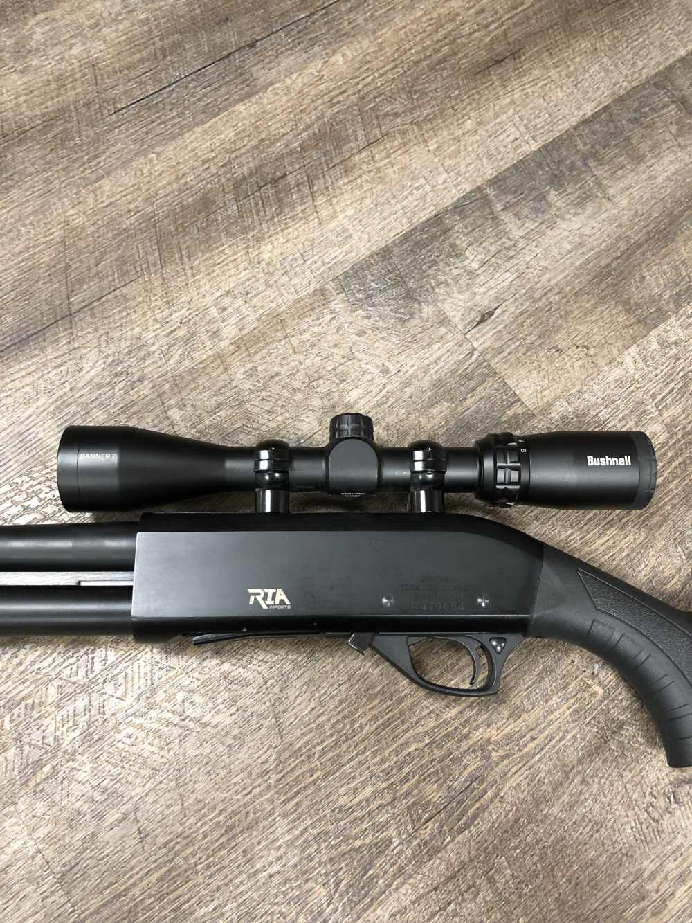 RIA Imports Meriva 12 Gauge 18.5 3" Chamber Bushnell Banner 2 Scope Shotgun-img-9