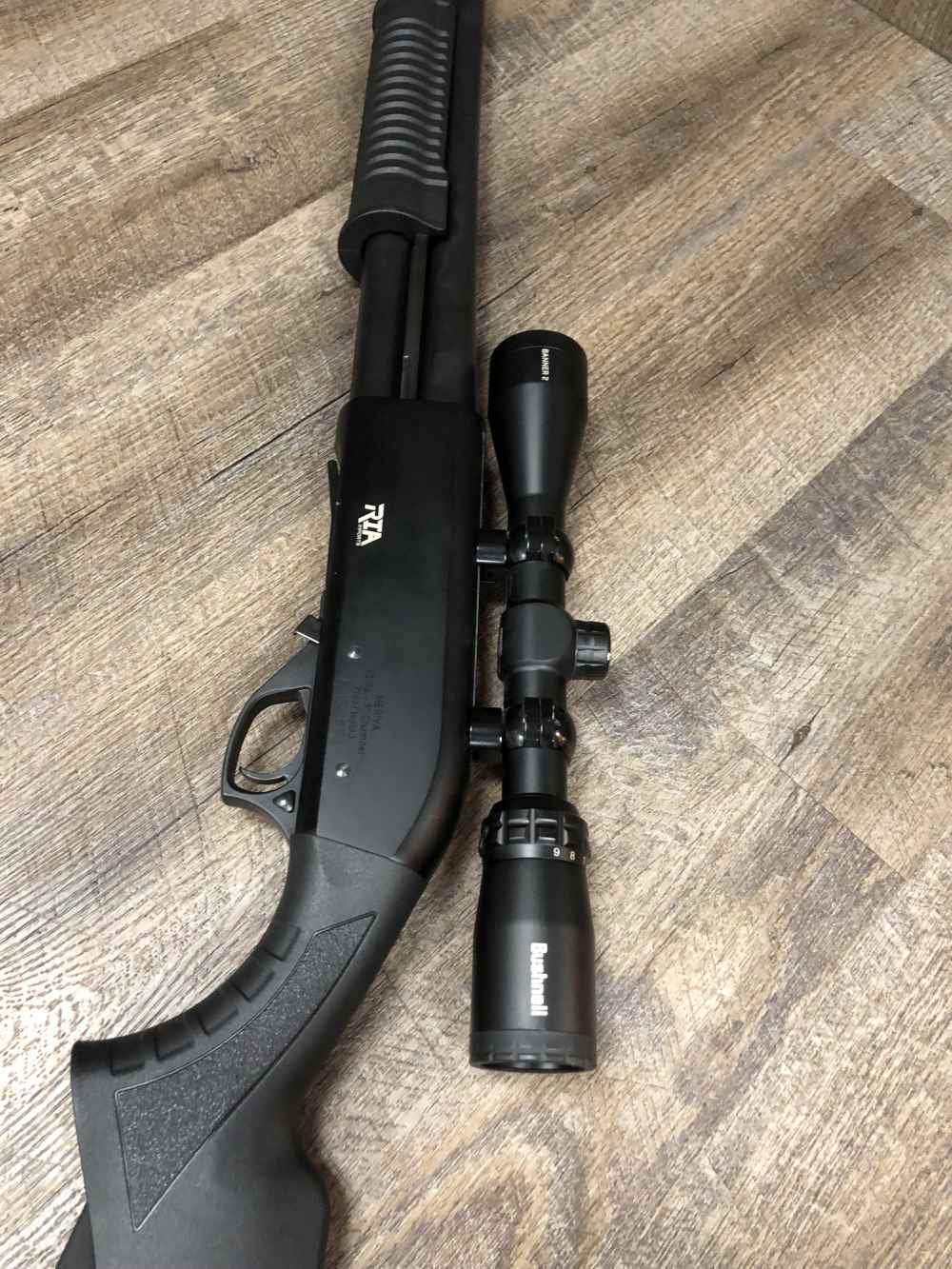 RIA Imports Meriva 12 Gauge 18.5 3" Chamber Bushnell Banner 2 Scope Shotgun-img-7
