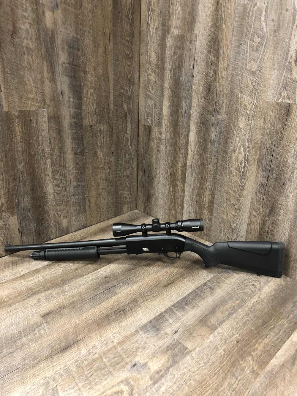 RIA Imports Meriva 12 Gauge 18.5 3" Chamber Bushnell Banner 2 Scope Shotgun-img-0