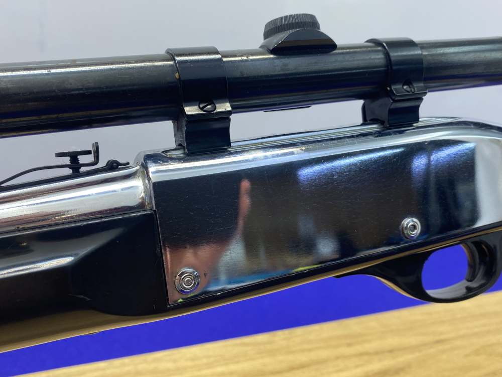 1968 Remington Nylon 66 Apache Black .22 LR Chrome 19.6" *WEAVER D6 SCOPE*-img-19