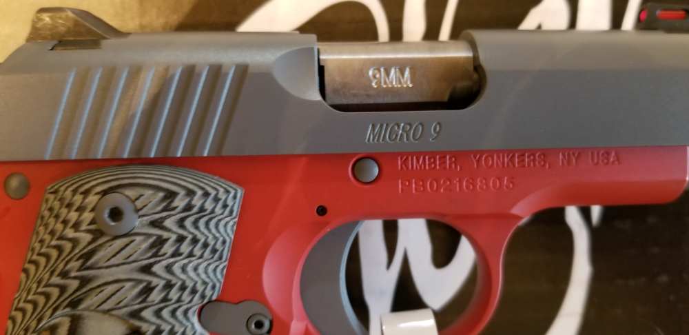 Kimber Micro9 OHIO (NIB) Never Fired Special Edition-img-2