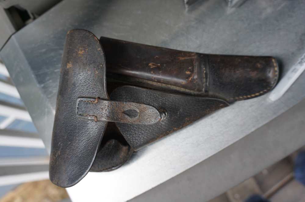 Mauser P38 9mm 9x19 WW2 WWII German Military Holster 2 Magazines-img-26