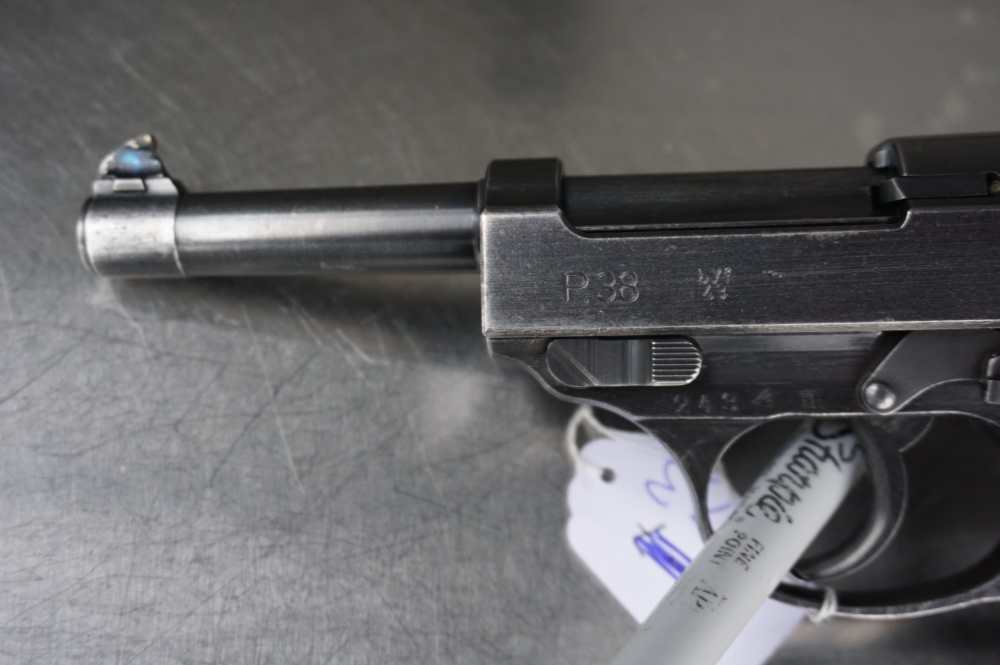 Mauser P38 9mm 9x19 WW2 WWII German Military Holster 2 Magazines-img-8