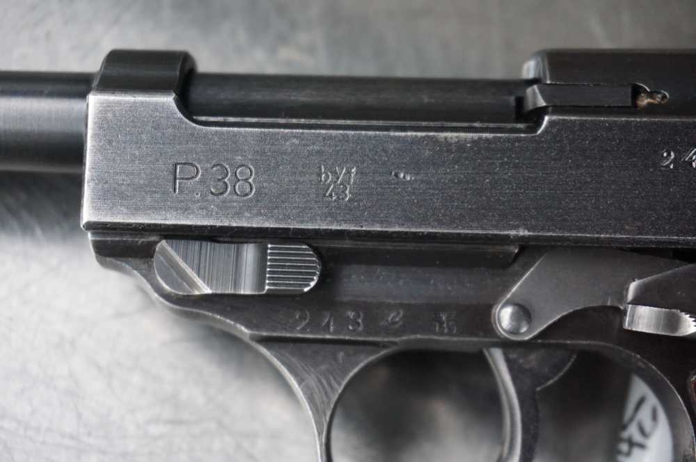 Mauser P38 9mm 9x19 WW2 WWII German Military Holster 2 Magazines-img-20