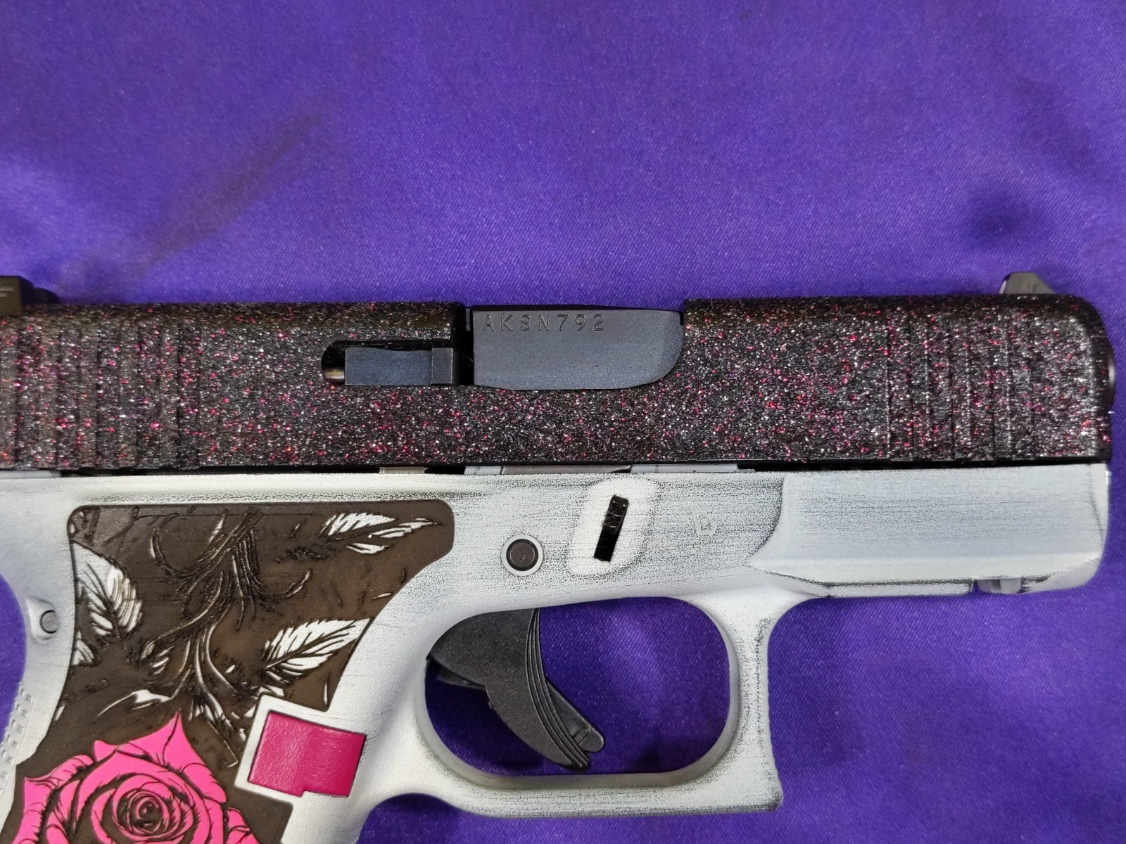 Glock 43X 9mm Luger Tango Rose-img-4