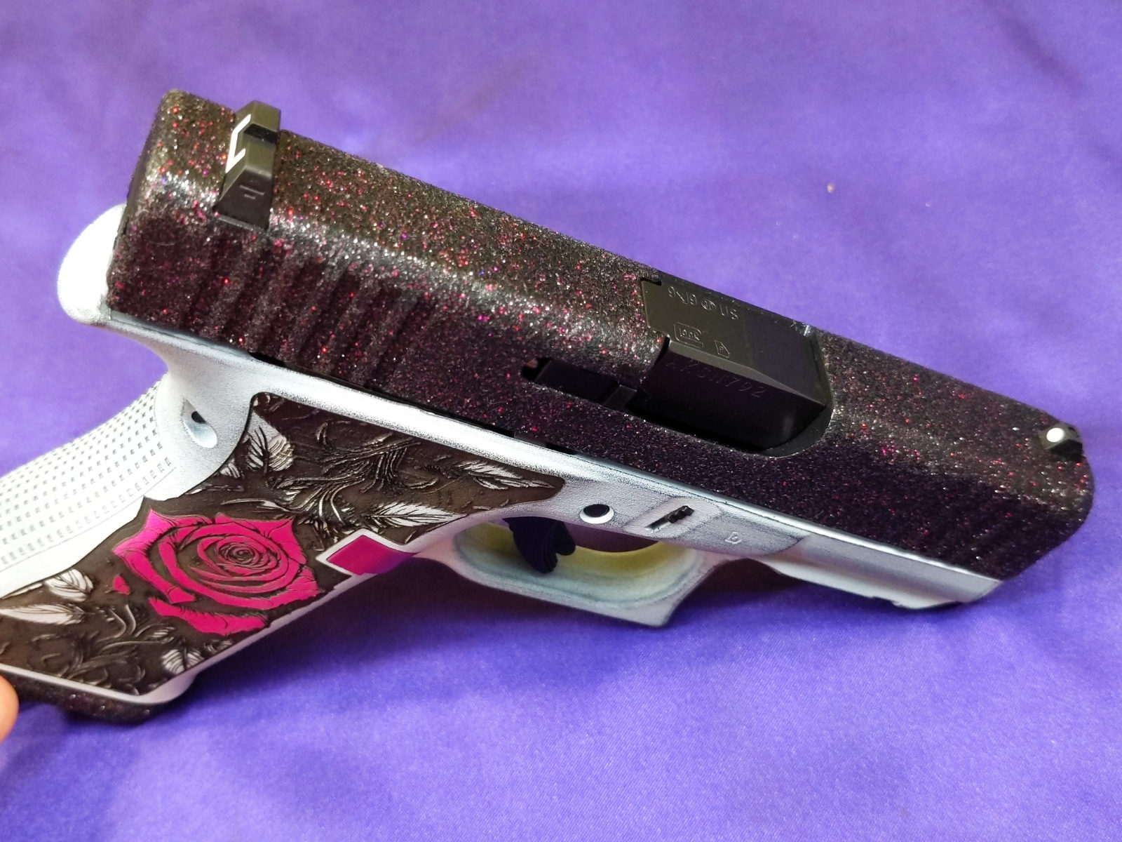 Glock 43X 9mm Luger Tango Rose-img-8