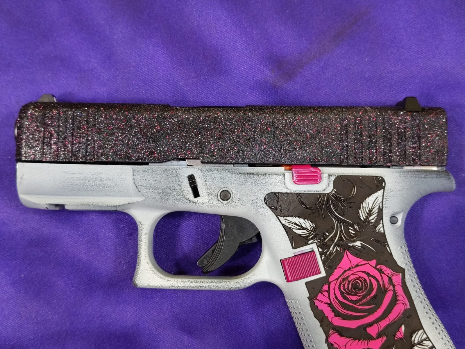 Glock 43X 9mm Luger Tango Rose-img-7