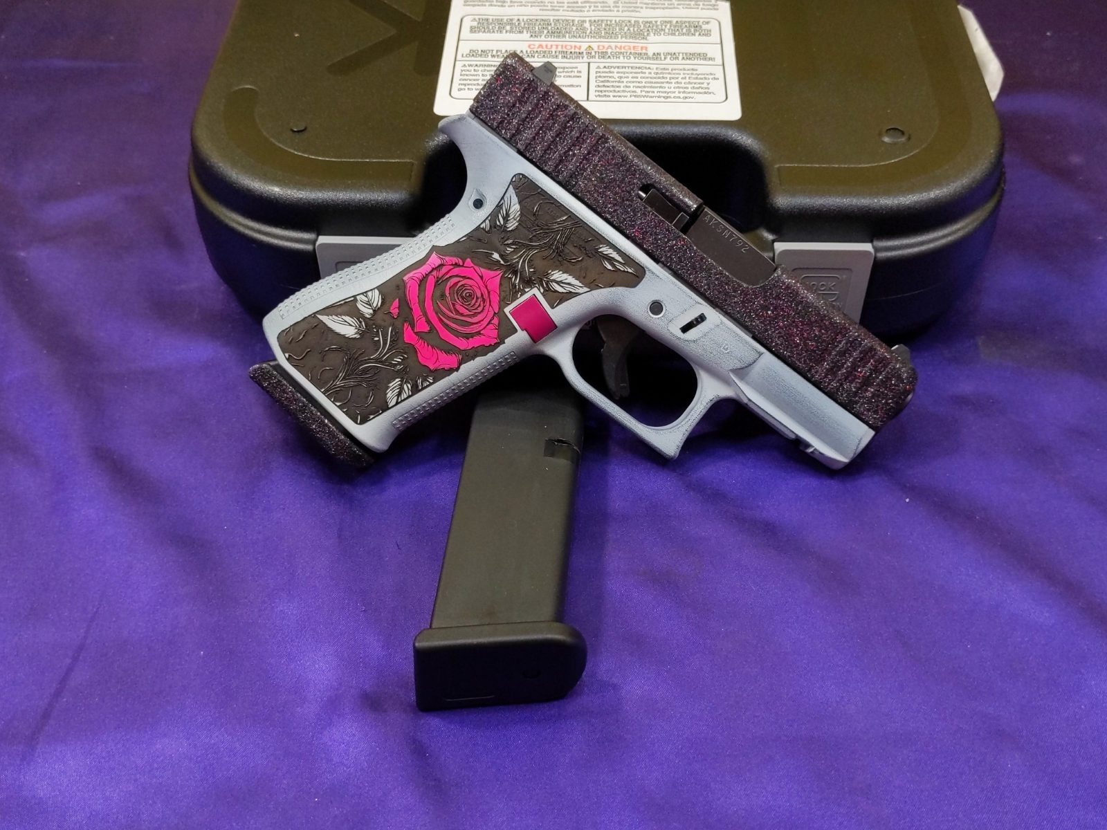 Glock 43X 9mm Luger Tango Rose-img-6