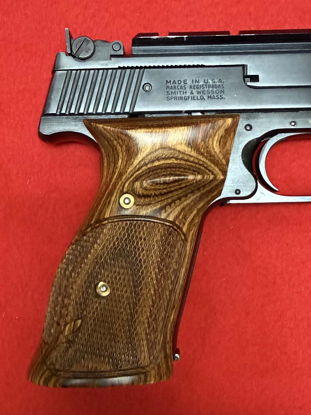 Smith & Wesson S&W  Model 41 5.5 Inch 22LR Nice!-img-5