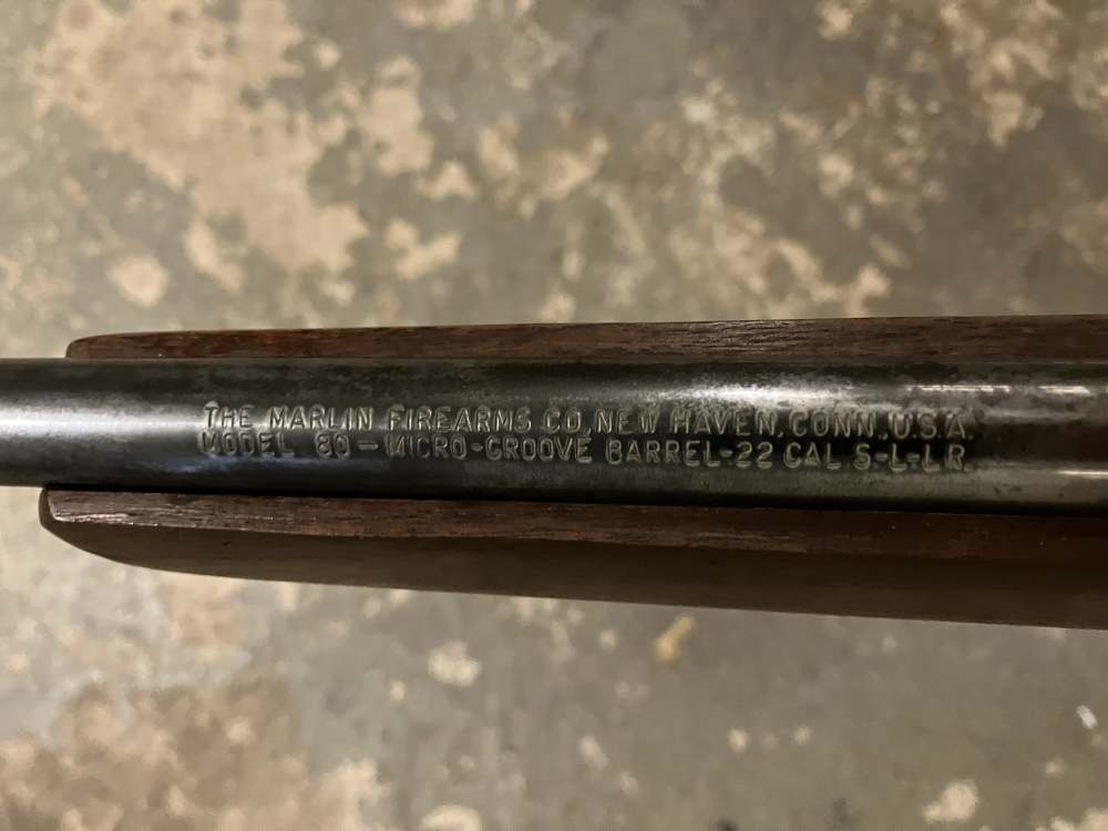 Marlin Model 80 bolt action 22LR-img-2