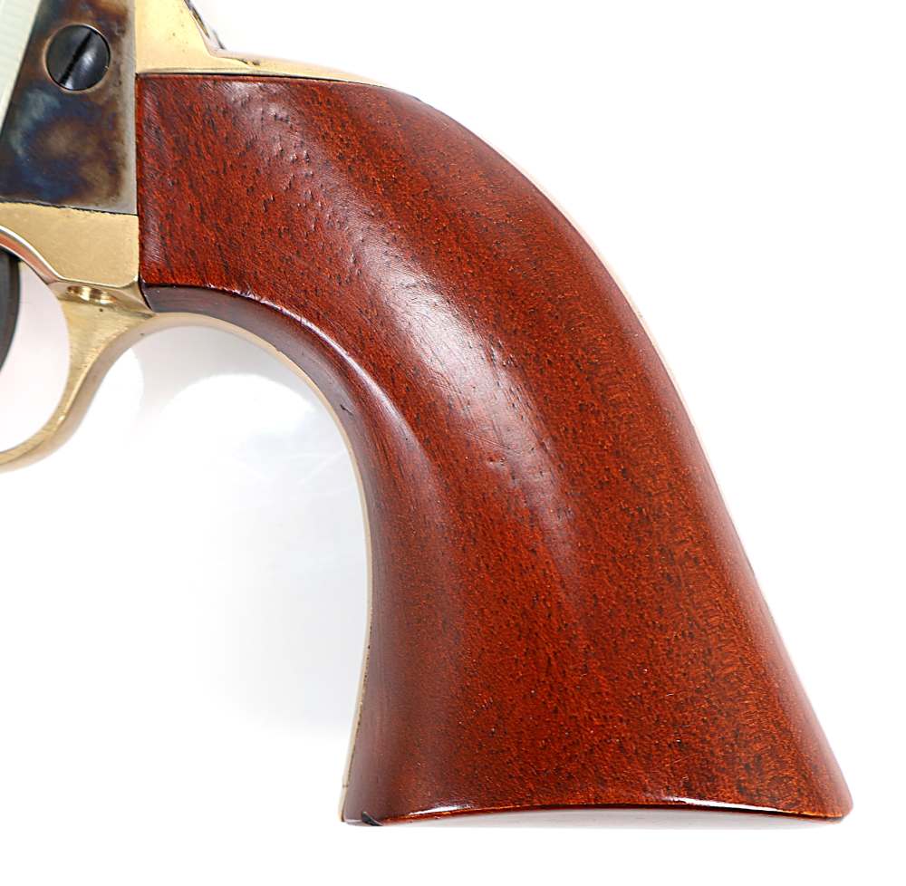 Uberti 1851 Navy Oval Black Powder Revolver 36 Caliber 7.5" Blued Barrel -img-9