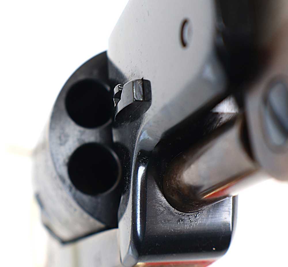 Uberti 1851 Navy Oval Black Powder Revolver 36 Caliber 7.5" Blued Barrel -img-11