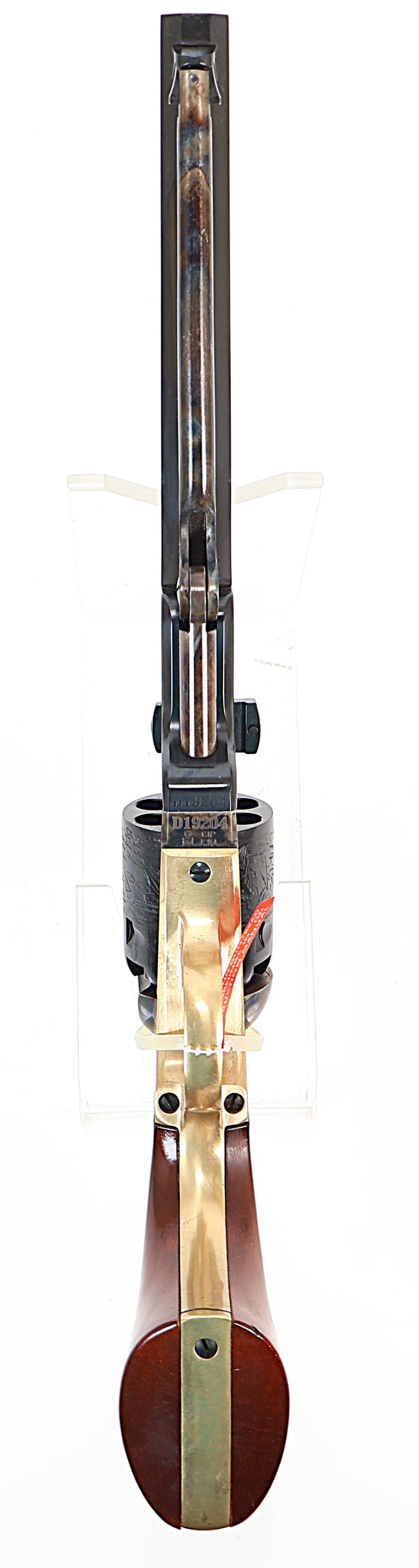 Uberti 1851 Navy Oval Black Powder Revolver 36 Caliber 7.5" Blued Barrel -img-5