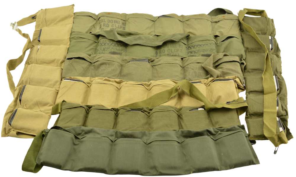 .30-06 Springfield Ammo M1 Garand En Bloc Clips in Bandoleers 384rnds-img-0
