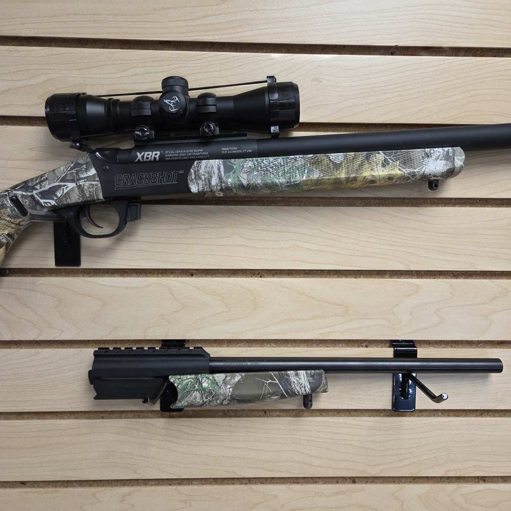Traditions Crackshot XBR .22 LR Rifle + Arrow Launcher Package-img-3
