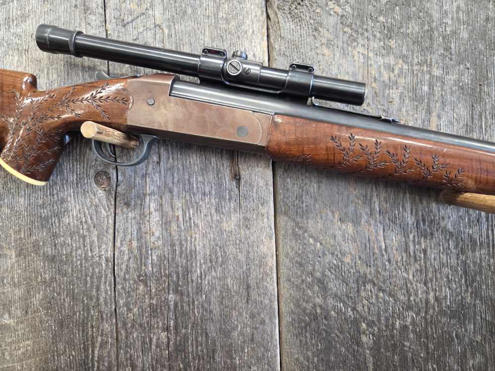 USED Savage Arms Corp Model 219 .22 Hornet-img-2