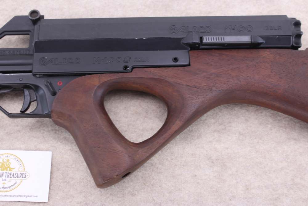 Calico M-100 22LR Future Blaster by American 100+1 Capacity Rifle Rare! 2x -img-11