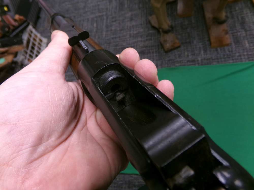 ITHACA MODEL M-49 SINGLE SHOT LEVER ACTION 22 LR WALNUT ALL ORIGINAL-img-17