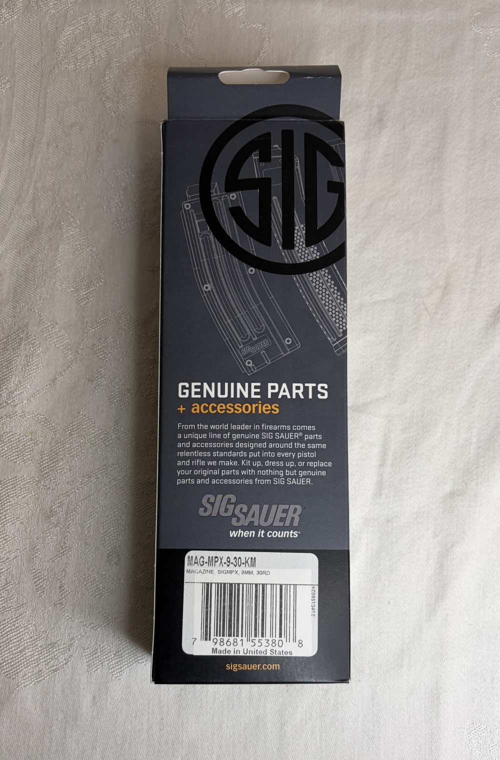 Sig Sauer Rifle Magazine SIG MPX MAG-MPX-9-30-KM Magazine 9MM 30RD-img-1