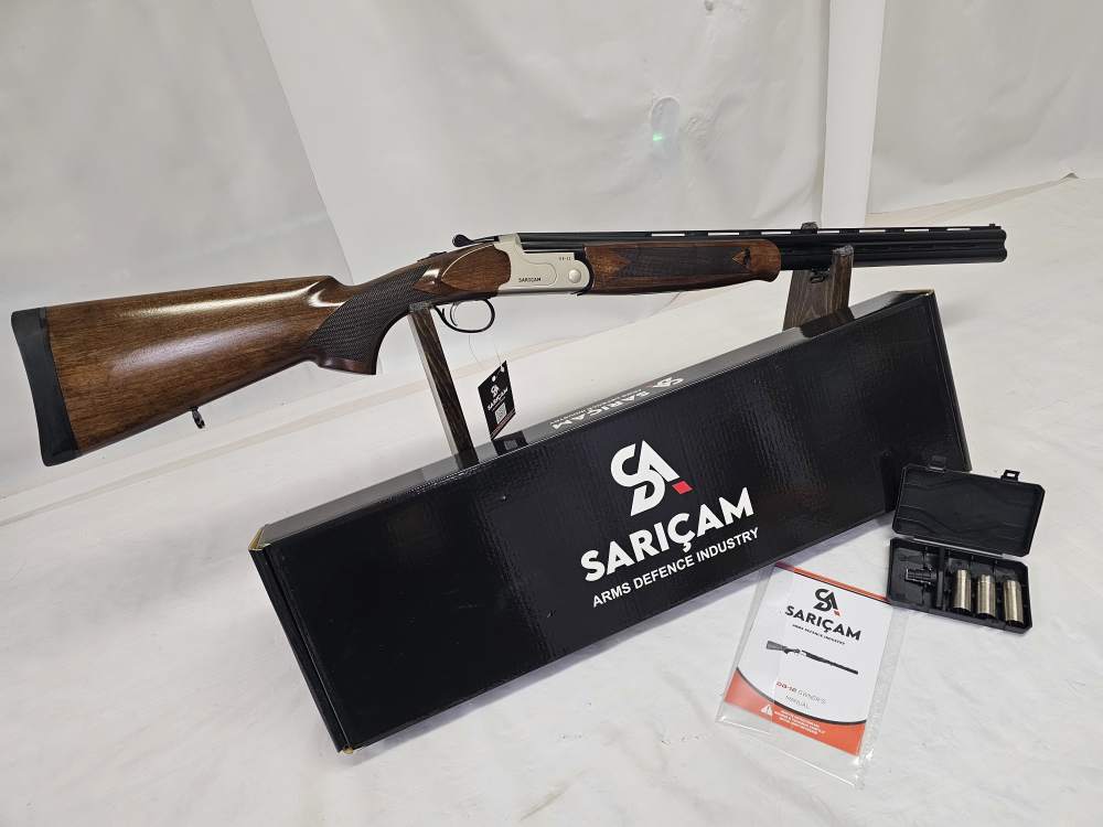 Saricam DB-12 Over Under Shotgun 12GA/28"-img-1