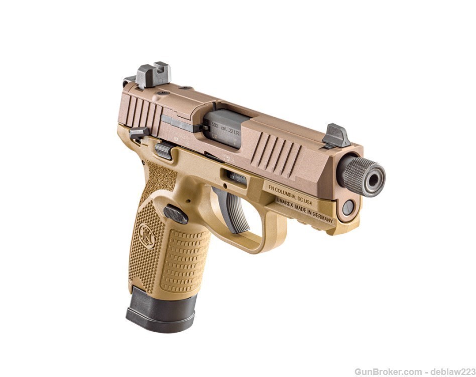 FN 502 Tactical FDE 22LR Pistol LayAway Option 22 66101006 66-101006-img-1