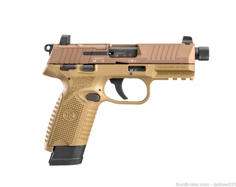 FN 502 Tactical FDE 22LR Pistol LayAway Option 22 66101006 66-101006-img-3