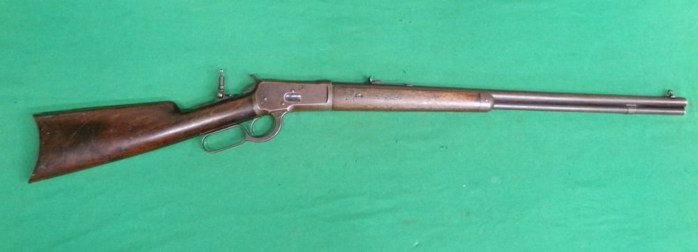 WINCHESTER 1892 32-20 WIN 32 WCF LEVER ACTION ANTIQUE RIFLE MFG 1895 PEEP-img-0