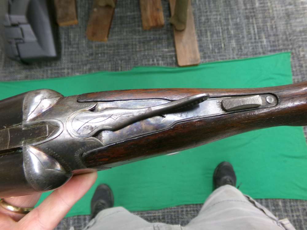 FOX STERLINGWORTH 20 GA SIDE BY SIDE MFG 1933 CASE COLORING AMERICAN DOUBLE-img-12