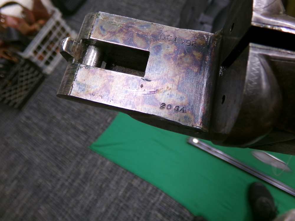 FOX STERLINGWORTH 20 GA SIDE BY SIDE MFG 1933 CASE COLORING AMERICAN DOUBLE-img-23