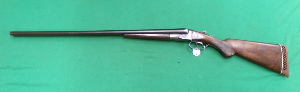 FOX STERLINGWORTH 20 GA SIDE BY SIDE MFG 1933 CASE COLORING AMERICAN DOUBLE-img-1