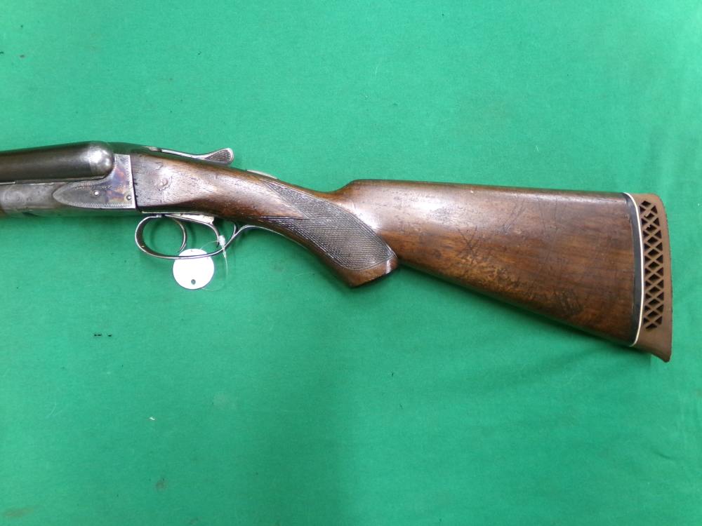 FOX STERLINGWORTH 20 GA SIDE BY SIDE MFG 1933 CASE COLORING AMERICAN DOUBLE-img-2